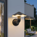 Mushroom-Shaped Aluminum PC Patio Outdoor Light