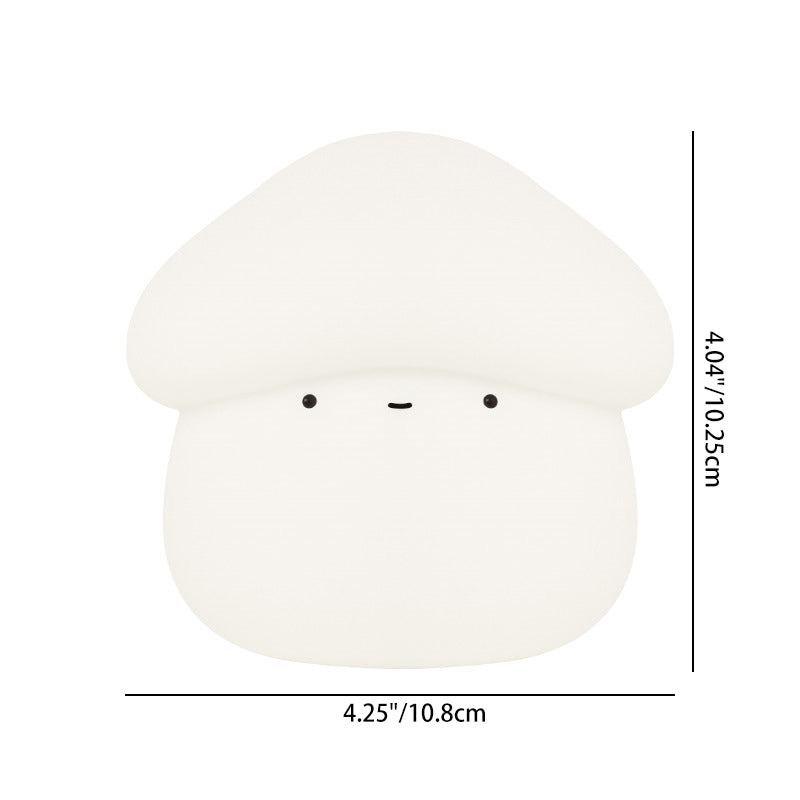 ABS Silicone Mushroom-shaped Kids Table Lamp
