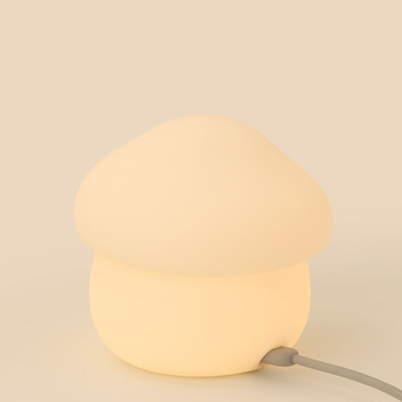 ABS Silicone Mushroom-shaped Kids Table Lamp