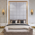 Elliptical Iron Resin Bedroom 2-Light Wall Lamp