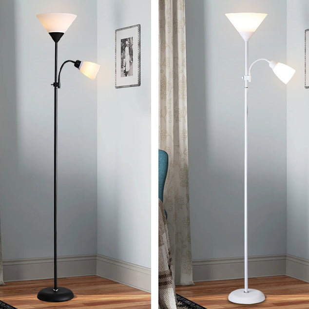 Fan Shape Iron Acrylic Floor Lamp