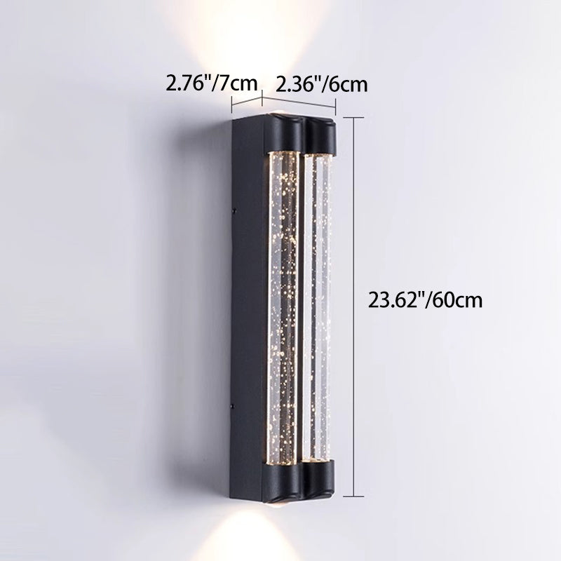 Trapezoid Cylindrical Stainless Steel Outdoor Light