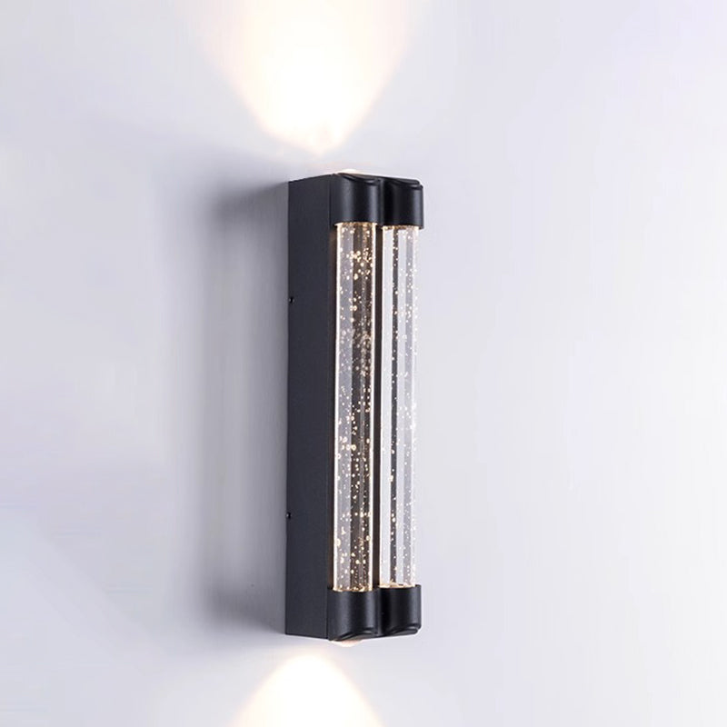 Trapezoid Cylindrical Stainless Steel Outdoor Light