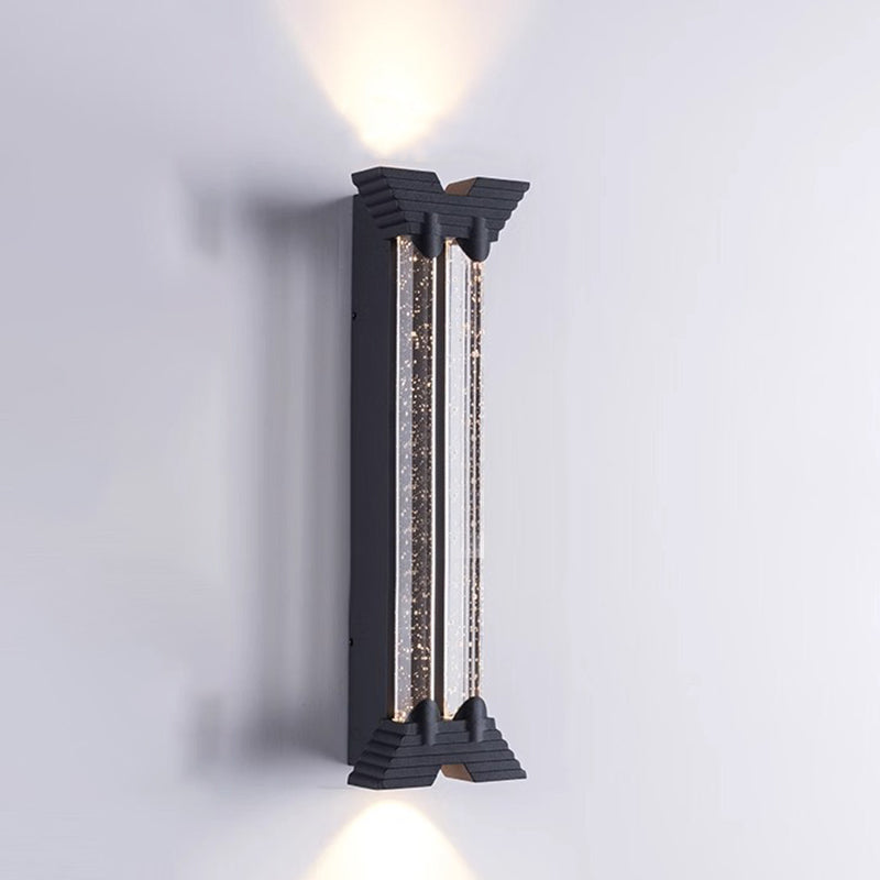 Trapezoid Cylindrical Stainless Steel Outdoor Light