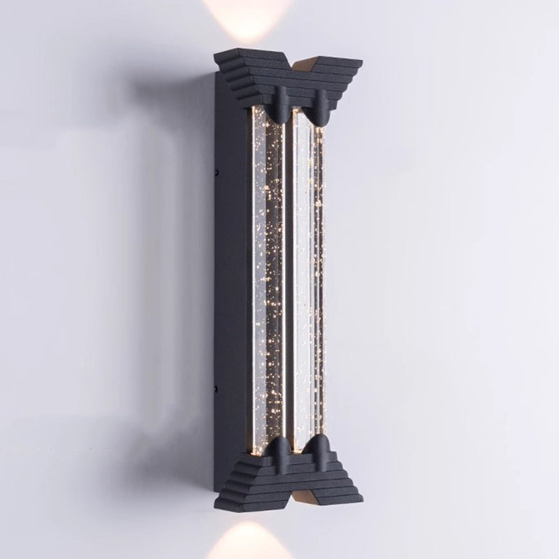 Trapezoid Cylindrical Stainless Steel Outdoor Light