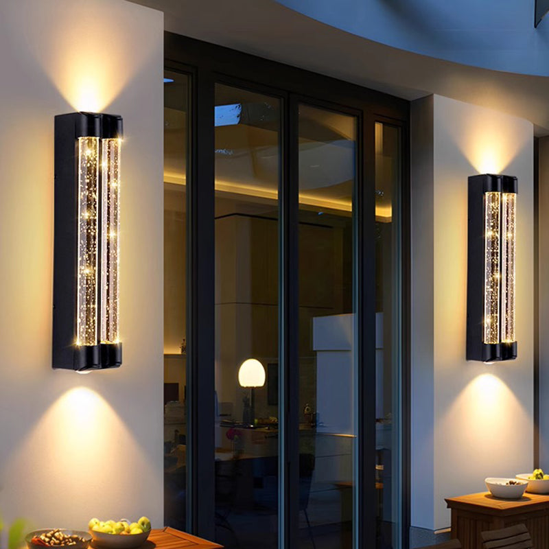 Trapezoid Cylindrical Stainless Steel Outdoor Light