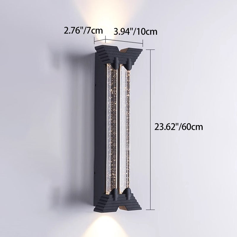 Trapezoid Cylindrical Stainless Steel Outdoor Light