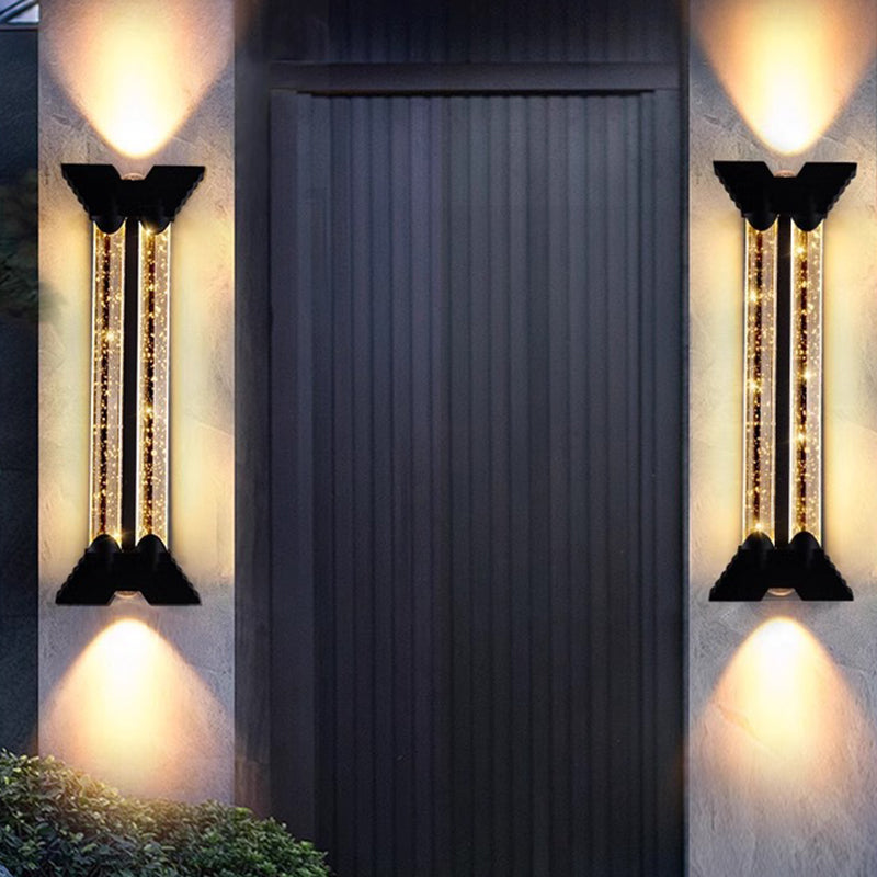 Trapezoid Cylindrical Stainless Steel Outdoor Light