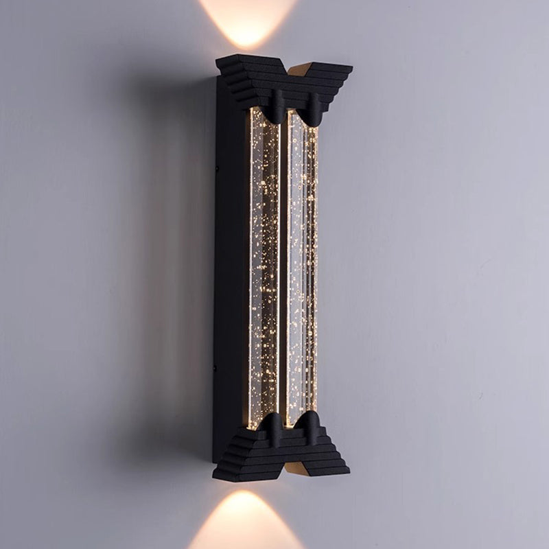 Trapezoid Cylindrical Stainless Steel Outdoor Light