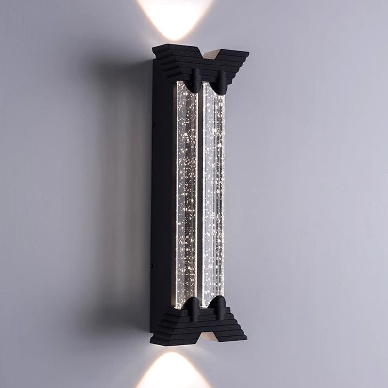 Trapezoid Cylindrical Stainless Steel Outdoor Light