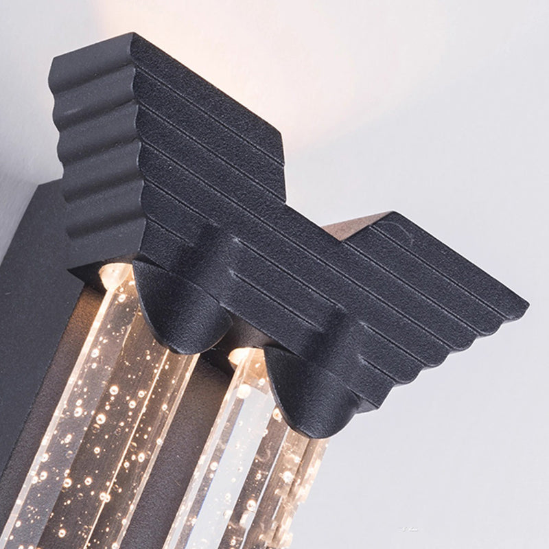 Trapezoid Cylindrical Stainless Steel Outdoor Light