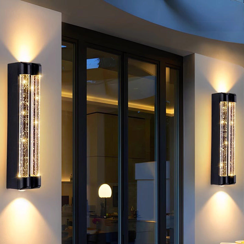 Trapezoid Cylindrical Stainless Steel Outdoor Light