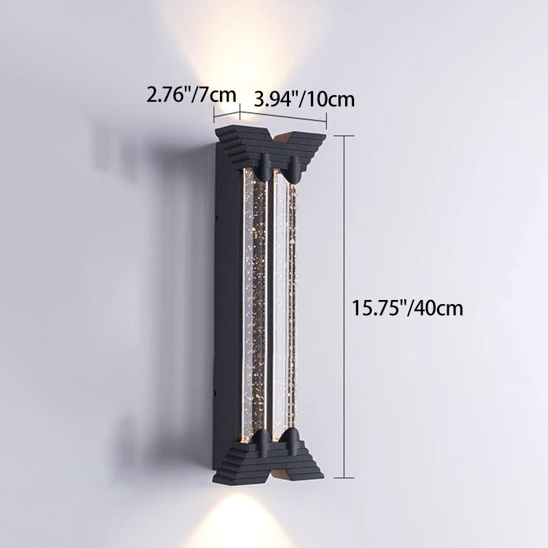 Trapezoid Cylindrical Stainless Steel Outdoor Light
