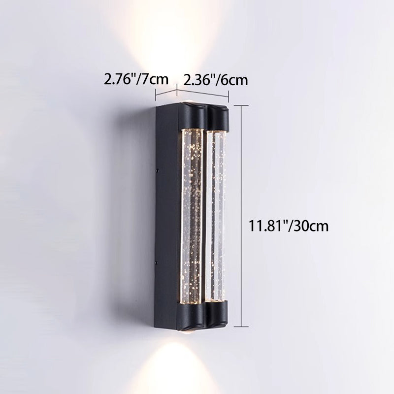 Trapezoid Cylindrical Stainless Steel Outdoor Light