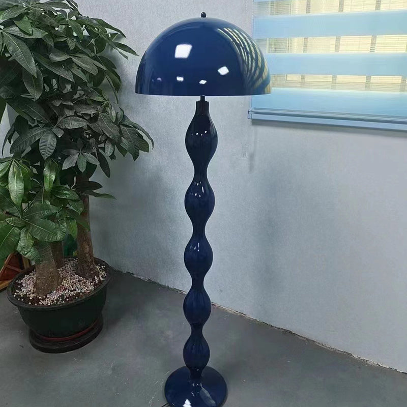 Mushroom Iron Resin Bedroom 2-Light Floor Lamp
