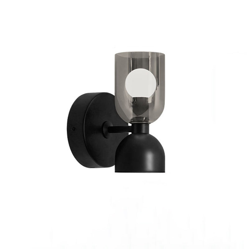 Wine Cup Iron Aluminum 2-Light Wall Lamp