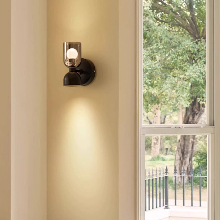 Wine Cup Iron Aluminum 2-Light Wall Lamp