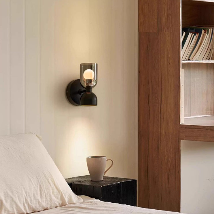 Wine Cup Iron Aluminum 2-Light Wall Lamp