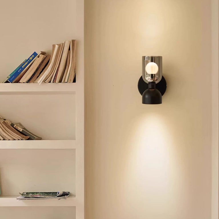 Wine Cup Iron Aluminum 2-Light Wall Lamp