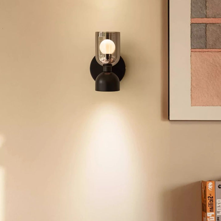 Wine Cup Iron Aluminum 2-Light Wall Lamp
