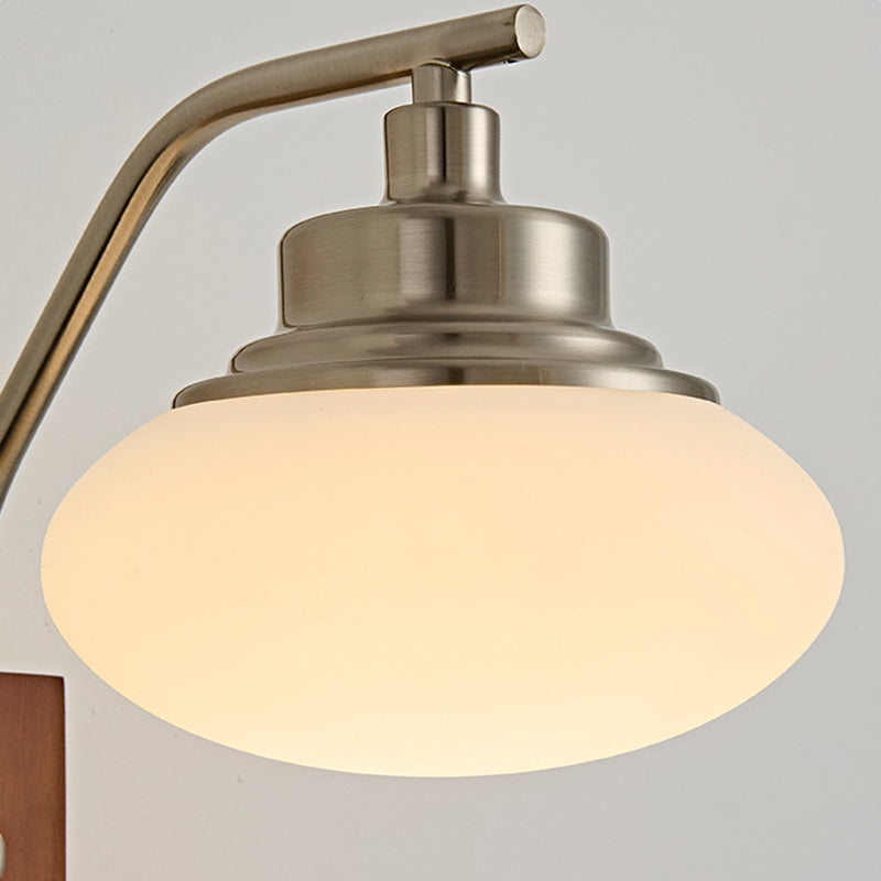 Pumpkin Oval Solid Wood Wall Lamp