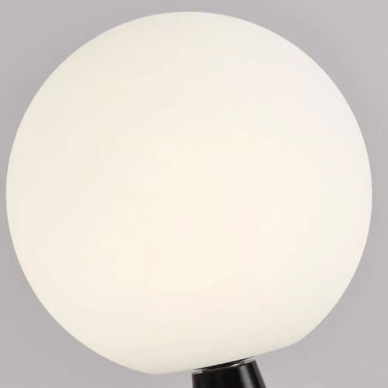 Round Resin Acrylic Living Floor Lamp