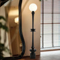 Round Resin Acrylic Living Floor Lamp