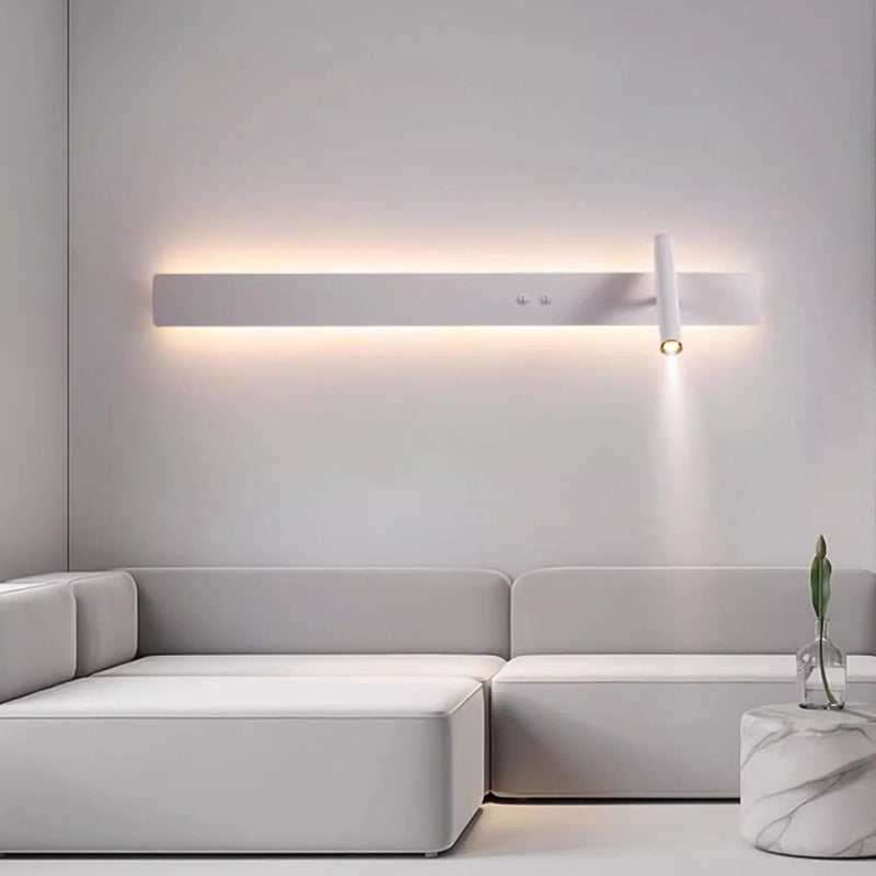 Long Strip Iron Acrylic Wall Lamp