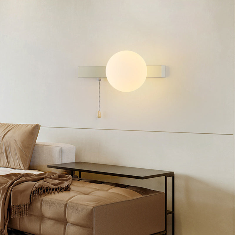 Geometry Iron Glass Zipper Wall Lamp