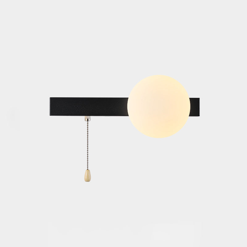 Geometry Iron Glass Zipper Wall Lamp