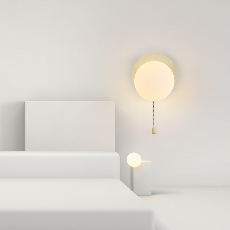 Geometry Iron Glass Zipper Wall Lamp