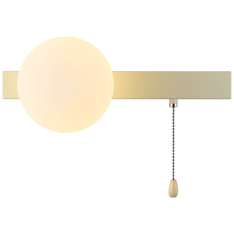 Geometry Iron Glass Zipper Wall Lamp