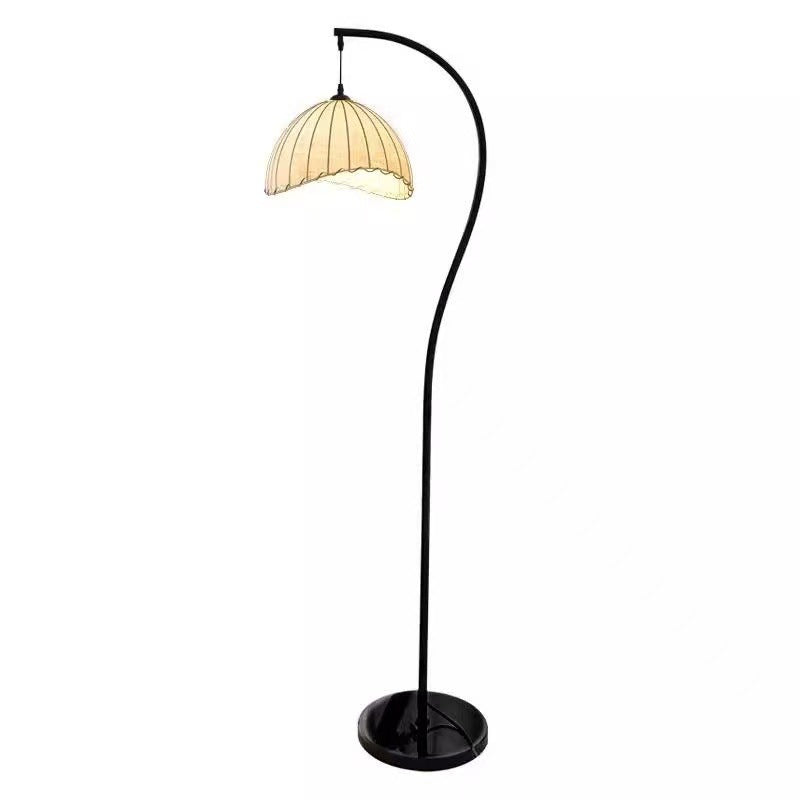 Traditional Vintage Round Hat Floor Lamp