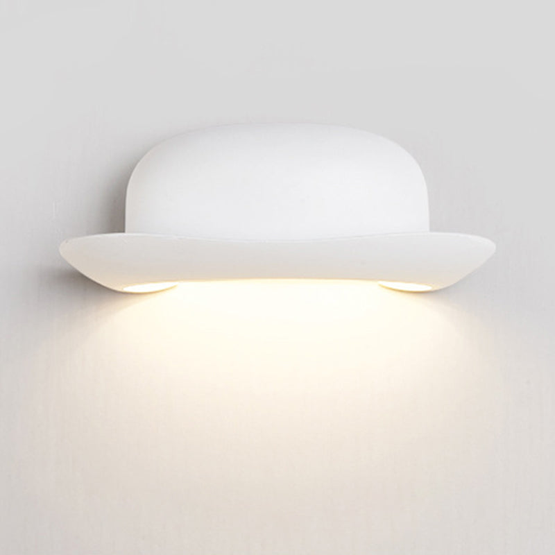 Hat Aluminum PC Patio Outdoor Light