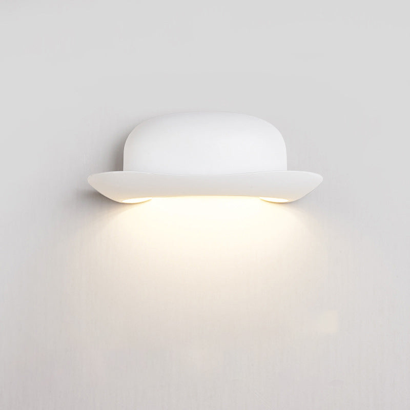 Hat Aluminum PC Patio Outdoor Light