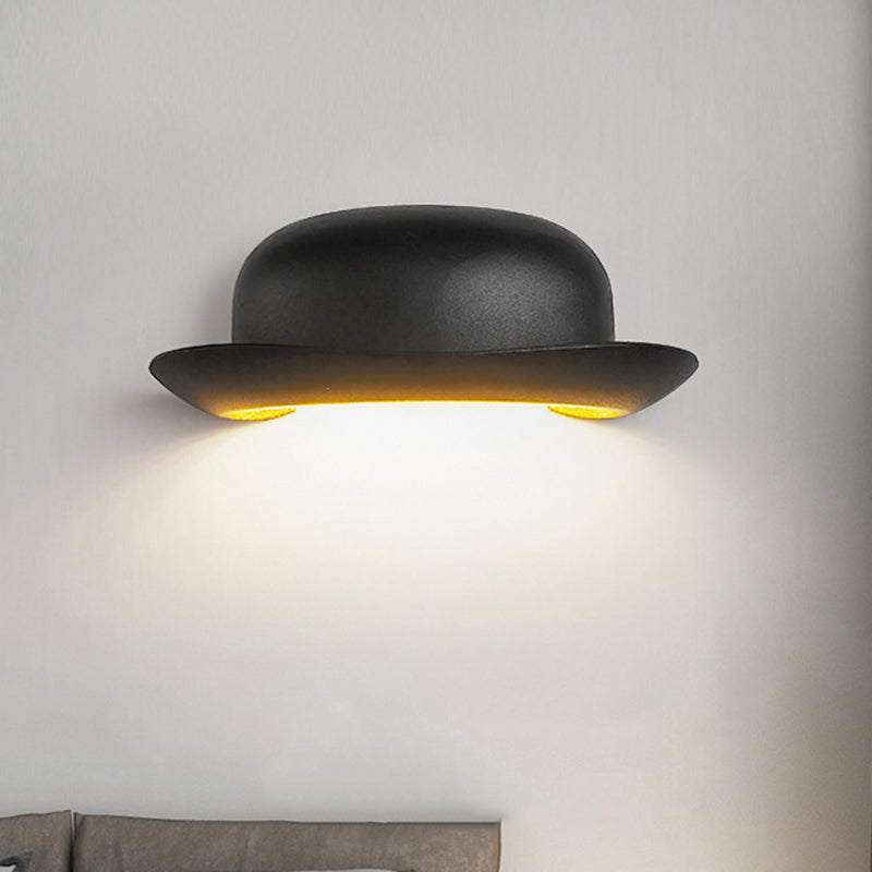 Hat Aluminum PC Patio Outdoor Light