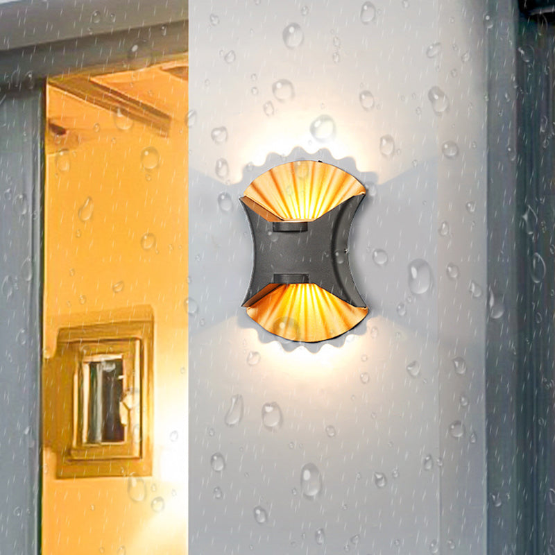 Conch Aluminum Glass Patio Outdoor Light