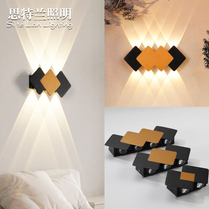 Rhombus Aluminum Garden Outdoor Light
