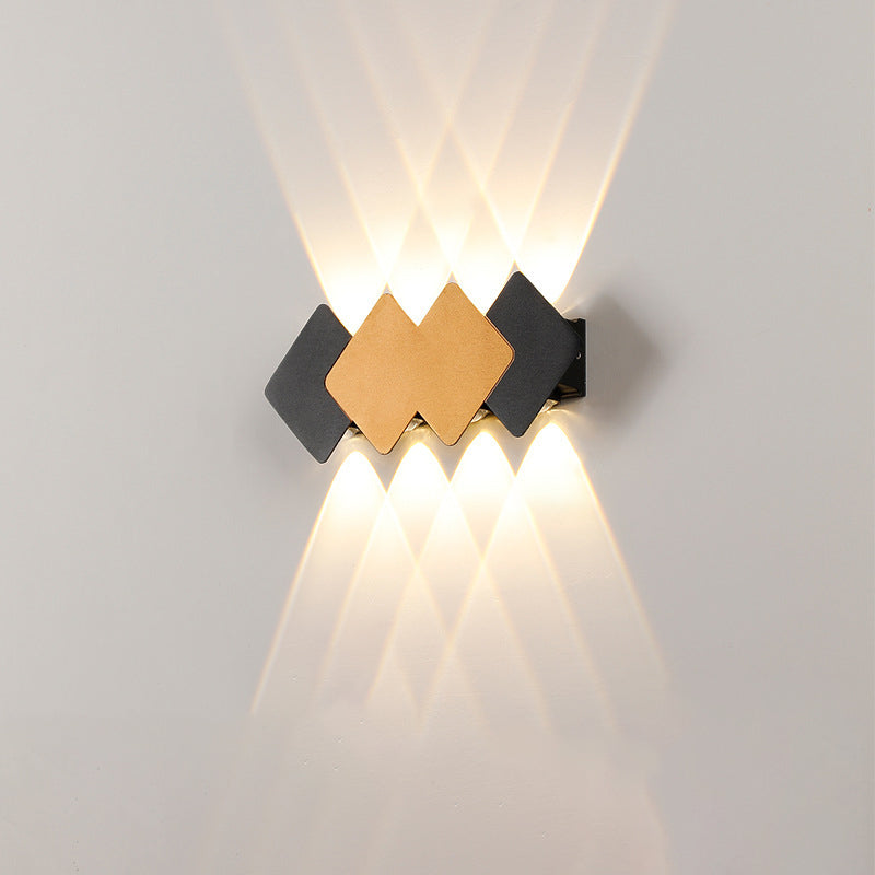 Rhombus Aluminum Garden Outdoor Light