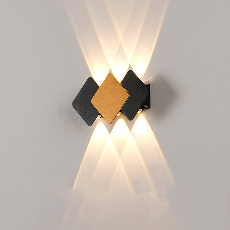 Rhombus Aluminum Garden Outdoor Light