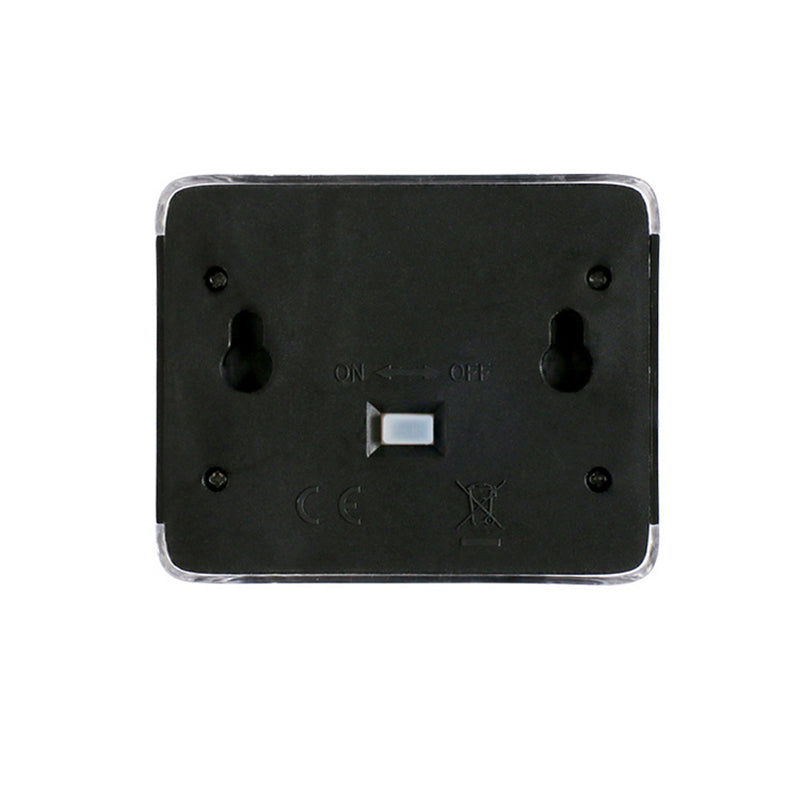 Rectangular Plastic Patio Outdoor Light