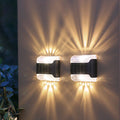 Rectangular Plastic Patio Outdoor Light