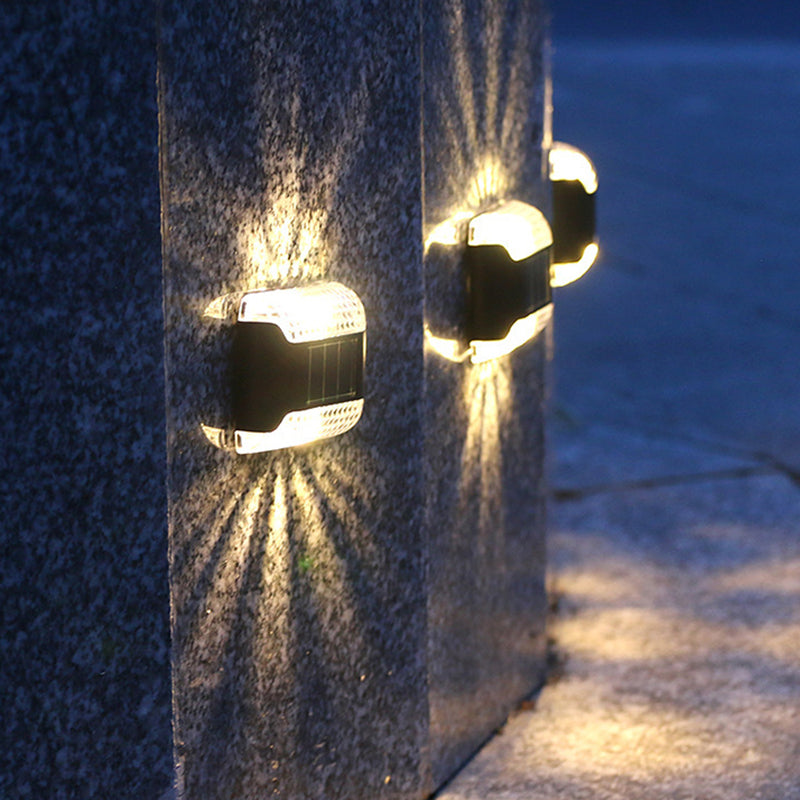 Rectangular Plastic Patio Outdoor Light
