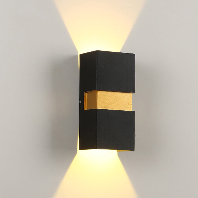 Cuboid Aluminum Patio Outdoor Light