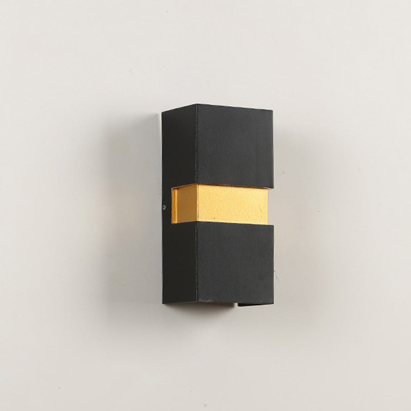 Cuboid Aluminum Patio Outdoor Light