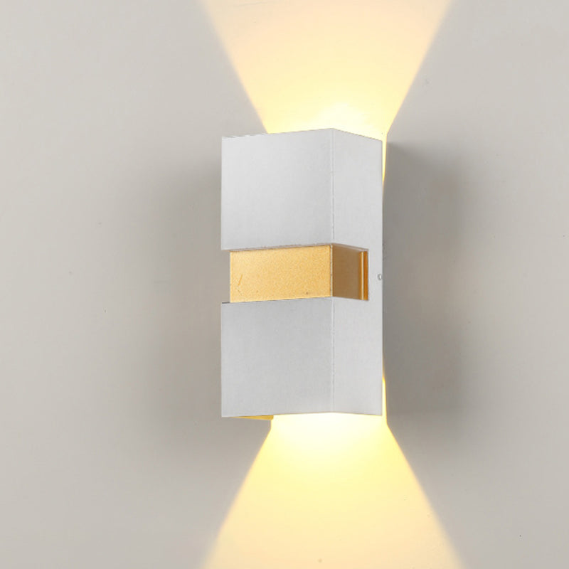 Cuboid Aluminum Patio Outdoor Light