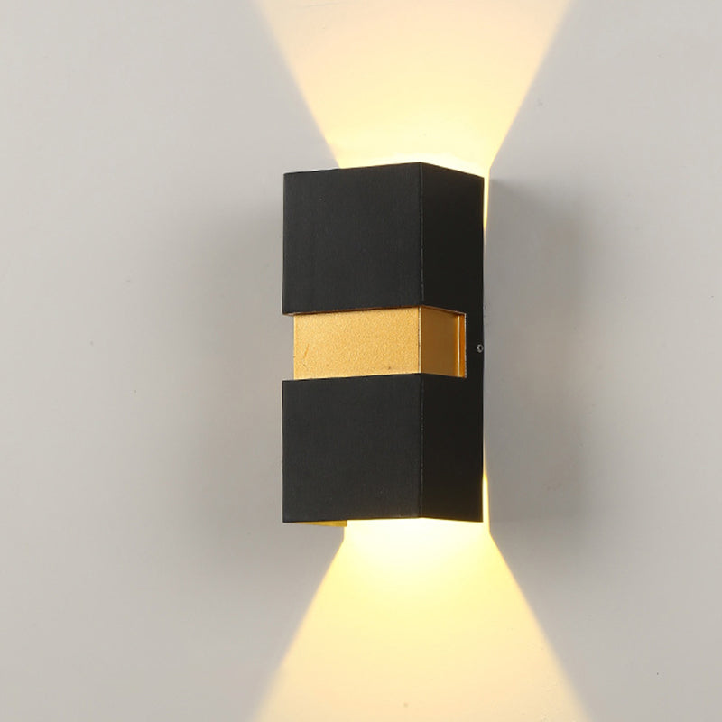 Cuboid Aluminum Patio Outdoor Light