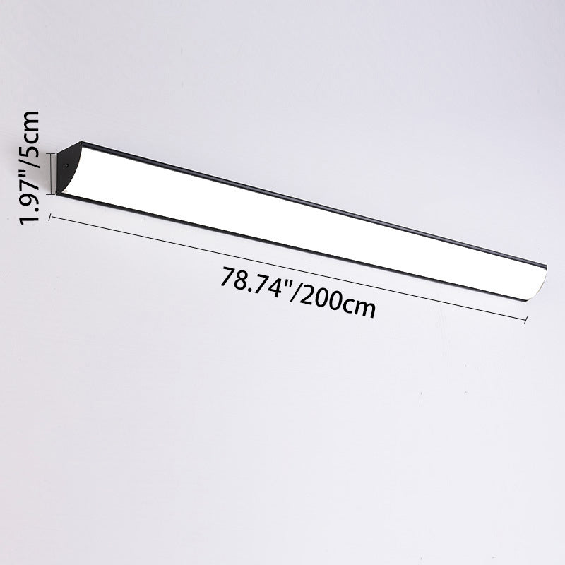 Rectangular Aluminum Acrylic Garden Outdoor Light