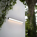 Rectangular Aluminum Acrylic Garden Outdoor Light