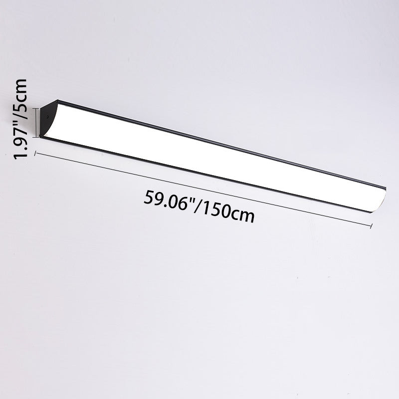 Rectangular Aluminum Acrylic Garden Outdoor Light